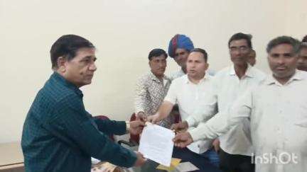 कपासन: पंचायत परिसीमन में कल्याणपुरा को पांडोली स्टेशन पंचायत में यथावत रखने की मांग, कपासन SDM के नाम ज्ञापन#Jansamasya