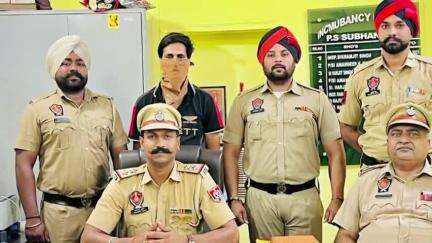 ਕਪੂਰਥਲਾ: ਨਿਜ਼ਾਮ ਮੌੜ ਤੋਂ ਥਾਣਾ ਸੁਭਾਨਪੁਰ ਪੁਲਿਸ ਨੇ 100 ਗ੍ਰਾਮ ਹੈਰੋਇਨ ਸਮੇਤ ਇਕ ਵਿਅਕੀਤ ਨੂੰ  ਕੀਤਾ ਗਿ੍ਫ਼ਤਾਰ