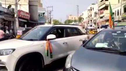 మార్కాపురం: అమరావతి రాజధాని పునర్నిర్మాణ పనుల శంకుస్థాపన కార్యక్రమానికి బయలుదేరి వెళ్లిన బిజెపి అసెంబ్లీ ఇన్చార్జి కృష్ణారావు