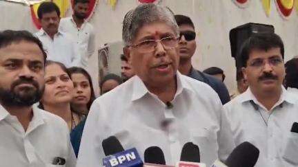 राधानगरी: कमवा आणि शिका ही योजना राज्यभर राबविणार उच्च व तंत्र शिक्षण मंत्री चंद्रकांत दादा पाटील यांचे राधानगरी येथे वक्तव्य.