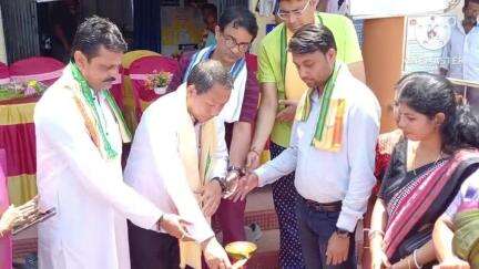 বিলোনিয়া: রাজীবনগর আয়ুষ্মান আরোগ্য মন্দিরে এজিএমসি ও জিবিপিএইচ এর উদ্যোগে বিশেষ স্বাস্থ্য শিবির অনুষ্ঠিত হয় ,উপস্থিত বিধায়ক