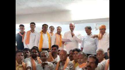 चित्तौड़गढ़: पांडोली में मातेश्वरी हिंगलाज माता सेवा संस्थान की नवगठित कार्यकारिणी का शपथ ग्रहण समारोह हुआ आयोजित
