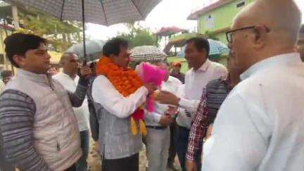 दाड़लाघाट: विधायक संजय अवस्थी ने सब तहसील कुनिहार के भवन का किया भूमि पूजन