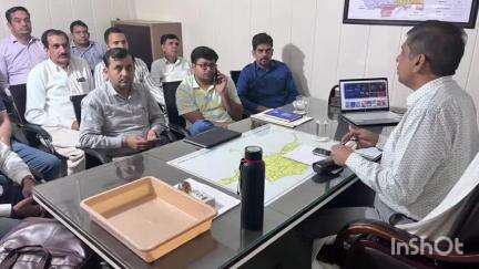 चरखी दादरी: च.दादरी में सिंचाई विभाग के अधिकारियों की बैठक, नहरी पानी की कमी को देखते हुए 24 घंटे निगरानी का निर्णय लिया गया