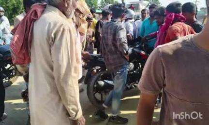 मानसी: खगड़िया: बलहा मोड़ के पास तेज रफ्तार मोटरसाइकिल ने महिला को मारी टक्कर, महिला घायल
