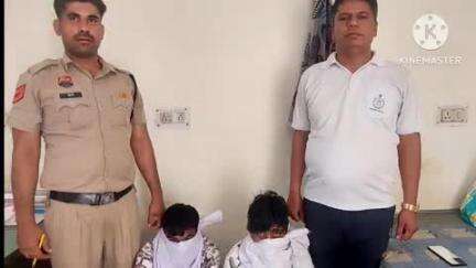 गन्नौर: थाना गन्नौर पुलिस ने मंदिर से दानपात्र चोरी मामले में दो आरोपियों को गिरफ्तार किया