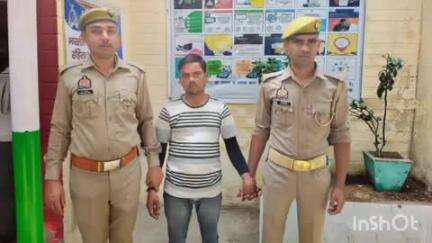 बांदा: मटौंध थाना पुलिस ने अवैध तमंचा और कारतूस के साथ एक अभियुक्त को किया गिरफ्तार
