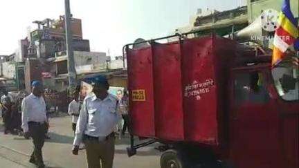 कारंजा: भव्य धम्मरेलीचे आयोजन श्रामनेरासहित उपासक उपासिकांचा मोठा जनसमुदाय सहभागी