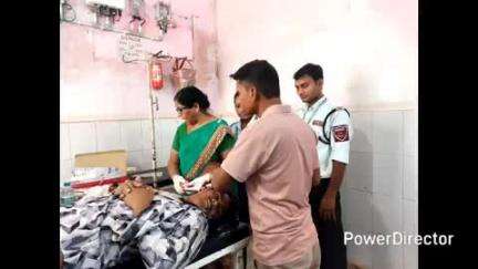 अमदाबाद: बेलगच्छी के पास स्कोर्पियो की चपेट में आने से बाइक सवार घायल, अमदाबाद प्राथमिक स्वास्थ्य केंद्र में चल रहा इलाज