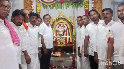 ಕಡೂರು: ಎನ್.ಜಿ ಕೊಪ್ಪಲಿ ಗ್ರಾಮದಲ್ಲಿ
ಶ್ರೀ ವೀರಾಂಜನೇಯ ಸ್ವಾಮಿ ನೂತನ ದೇವಸ್ಥಾನ ಉದ್ಘಾಟನೆ, ಶಾಸಕ ಕೆ.ಎಸ್.ಆನಂದ್ ಭಾಗಿ