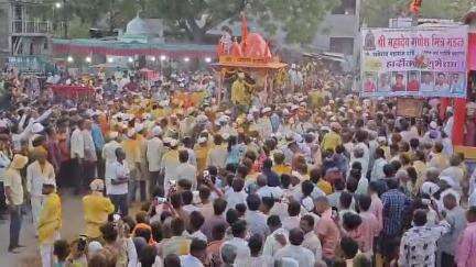 नंदुरबार: काकर्दे गावात खंडोबा महाराजांची यात्रा उत्सव; १२ गाडा ओढण्याचा कार्यक्रम संपन्न