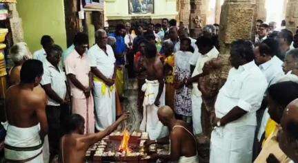 ஆண்டிப்பட்டி: ஜம்பலிபுத்தூர் கதலி நரசிங்க பெருமாள் கோவில் திருவிழா கொடியேற்றம் நடைபெற்றது