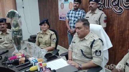 झाबुआ: पिटोल जैन मंदिर चोरी मामले में शेष तीन आरोपी गिरफ्तार, एसपी ने की प्रेसवार्ता