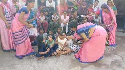 सनावद: बांगरदा की आंगनवाड़ियों में लाड़ली लक्ष्मी उत्सव मनाया गया