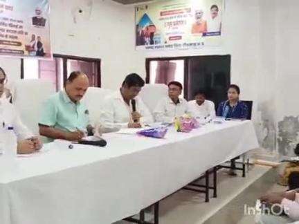 पलेरा: पलेरा जनपद पंचायत सभा कक्ष में जतारा विधायक की मौजूदगी में समीक्षा बैठक आयोजित