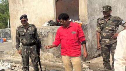 कांके: रिनपास निर्माण कार्य का विधायक सुरेश बैठा ने किया औचक निरीक्षण