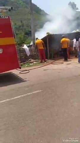 ଲକ୍ଷ୍ମୀପୁର: ଉପରକୁଟିଙ୍ଗାର ଏକ କିରାଣୀ ଦୋକାନରେ ଲାଗିଲା ନିଆଁ, ଅଳ୍ପକେ ବର୍ତ୍ତିଲା ଛଅ ମାସର ଶିଶୁ କନ୍ୟା
