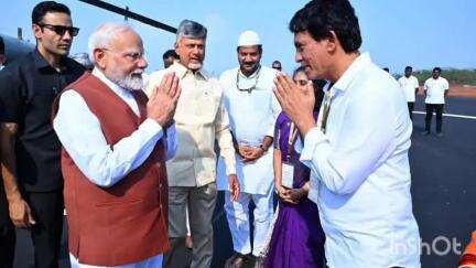 ఆదోని: ప్రధానమంత్రి నరేంద్రమోడీని కలిసిన ఆదోని ఎమ్మెల్యే పార్థసారధి