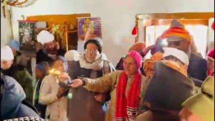 धारचूला: आदि कैलाश में पर्वती कुंड के समीप स्थित शिव मंदिर के कपाट श्रद्धालुओं के दर्शन के लिए खुले