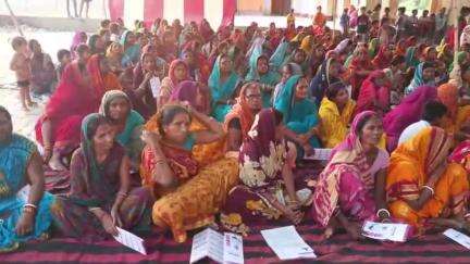 सरैया: बहिलवारा में ग्राम संगठन महिला संवाद कार्यक्रम का आयोजन हुआ