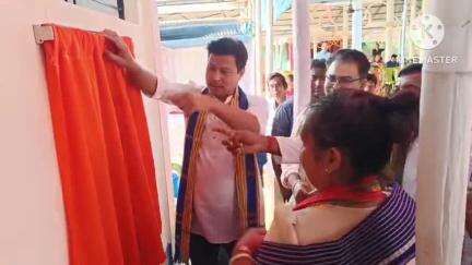 বিলোনিয়া: শান্তিরবাজার মহকুমার  কাঞ্চন নগর এলাকায় দুইটি উন্নয়নমূলক প্রকল্পের শুভ সূচনা হল