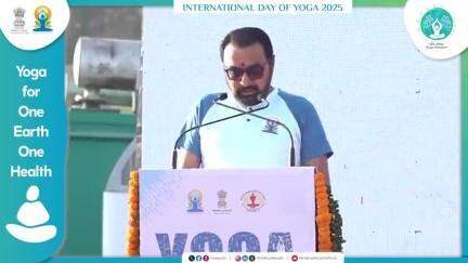 'कुंभ मेला आस्था और परंपरा का संगम, उसी प्रकार ''योग संगम'' स्वास्थ्य, संस्कृति और एकता का संगम''