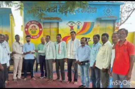 राजूरा: राष्ट्रीय किसान मोर्चाची संवाद यात्रा राजुरा तालुक्यातील भेदोडा गावात दाखल