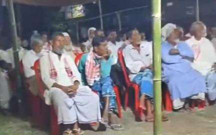 বঙাইগাঁও ভাগ: বাঘেখেতিত কংগ্ৰেছ দলৰ নিৰ্বাচনী সভা অনুষ্ঠিত কৰা হয়, আজিৰ এই সভাত উপস্থিত থাকে বঙাইগাঁও জিলা কংগ্ৰেছৰ সভাপতি