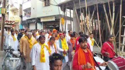 बड़नगर: बडनगर में भगवान परशुराम के जन्मोत्सव के उपलक्ष्य में निकाली गई शोभा यात्रा, विधायक जितेंद्र पंड्या हुए शामिल