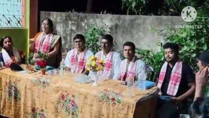 মানকাচৰ: মানকাচৰ বিধানসভা সমষ্টিৰ ঠাকুৰনবাৰীত নিৰ্বাচন প্ৰচাৰ চলায় জিলা বিজেপিৰ সভাপতিয়ে