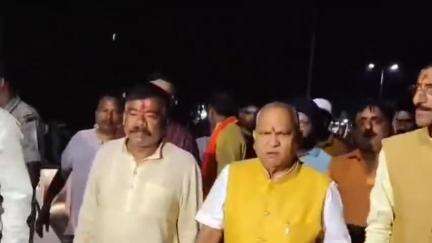 कांके: केंद्रीय रक्षा राज्यमंत्री संजय सेठ ने किया रातू एलिवेटेड रोड का निरीक्षण