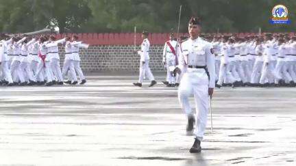 First Batch of Women Cadets from NDA takes part Passing Out parade 148th Course in Pune