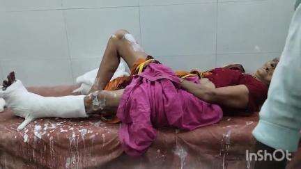 सासाराम: समडिहा गांव की वृद्ध महिला छत से गिरकर हुई जख्मी