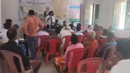 विकसित कृषि संकल्प अभियान २०२५ में किसानो के बीच  उन्नत  तकनीक का वार्तालाप ,krisi@bih ,bameti @bih ,आत्मा सीतामढ़ी .