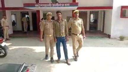अलीगंज: अलीगंज पुलिस ने घर में घुसकर मारपीट और गाली-गलौज के मामले में एक वारंटी अभियुक्त को किया गिरफ्तार