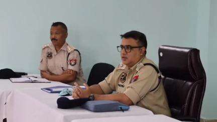 বিশ্বনাথ: জিলা আৰক্ষী চাউনীত জিলা আৰক্ষী অধীক্ষকৰ উপস্থিতিত আৰক্ষী সন্মিলন সম্পন্ন