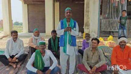 बिंदकी: दबेशाबाद में भाकियू अराजनैतिक गुट के धरना प्रदर्शन में दलित गरीब के ₹300000 से अधिक के बिजली बिल का मुद्दा छाया रहा