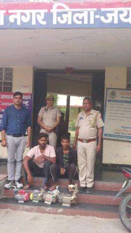 जयपुर: पुलिस थाना मालवीय नगर, जयपुर पूर्व की बड़ी कार्रवाई