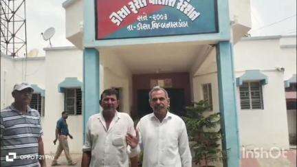 દિયોદર: જસાલી ગામના ખેડૂતો આગેવાન સીએમને  રજૂઆત કરવા જતા  પહેલા ડીસા પોલીસે કરી અટકાયત.