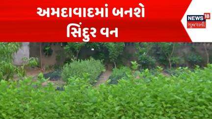 Ahmedabad Corporation News : અમદાવાદમાં બનશે સિંદુર વન | Gujarati Samachar | News18 Gujarati