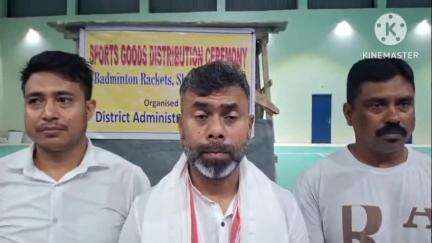 মৰিয়নি: ক্ৰীড়া ক্ষেত্ৰত ৰাজ্য চৰকাৰে অধিক গুৰুত্ব দিয়াত বিধায়ক ৰূপজ্যোতি কুৰ্মীয়ে ধন্যবাদ জনাইছে চৰকাৰক , মৰিয়নিত মন্তব্য