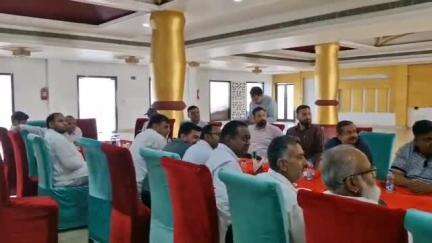 सिरसा: हिसार रोड पर रॉयल हवेली में PWD कांट्रैक्टर्स एसोसिएशन के चेयरमैन ने ठेकेदारों पर भ्रष्टाचार के आरोपों का किया खंडन