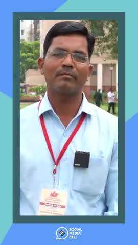 Nandkishor Barodiya, a BLO from Madhya Pradesh shared his experience of two-days training programme organised by ECI at IIIDEM ✨

#ECI #Elections