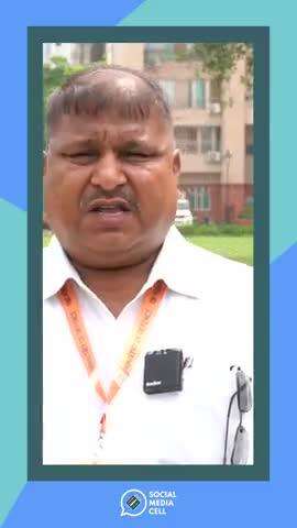 Rajnarayan Dohre, a BLO from Madhya Pradesh shared his experience of two-days training programme organised by ECI at IIIDEM ✨

#ECI #Elections