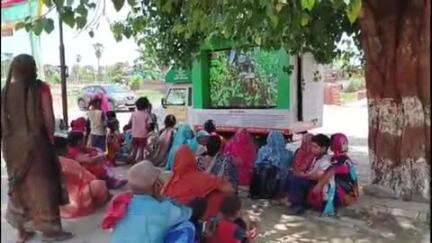 सिलाव: नांद गांव में प्रचार रथ से कृषि जन चौपाल कार्यक्रम का आयोजन, कृषि विभाग की योजनाओं की जानकारी दी गई