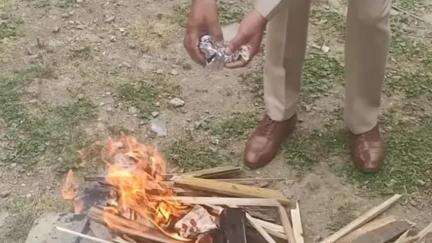 कल्पा: SP किन्नौर ने 7 अभियोगों में पुलिस के कब्जे में ली गई 149 ग्राम चरस का किया निष्पादन