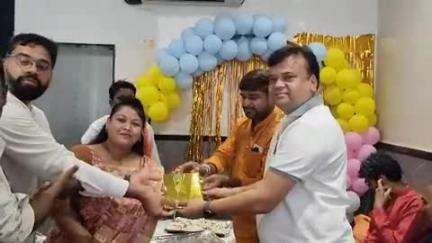 तिल्दा: तिल्दा नेवरा शहर व क्षेत्र के पत्रकारों का सम्मान सभापति रानी सौरभ जैन द्वारा किया गया आयोजन