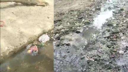 महावन: गांव कल्याणपुर में गंदगी और कीचड़ से स्थानीय लोग हो रहे परेशान, नहीं सुन रहा प्रधान #jansamasya