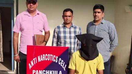 पंचकूला: एंटी नारकोटिक्स सेल ने ड्रग तस्कर को 132 ग्राम अफीम के साथ पकड़ा, आरोपी 2 दिन की पुलिस रिमांड पर