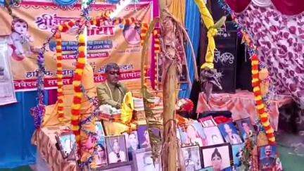 कर्णप्रयाग: सिमली चंडिका मंदिर में देवरा यात्रा समापन के अवसर पर आयोजित भागवत कथा में भक्तों की भीड़ उमड़ रही है